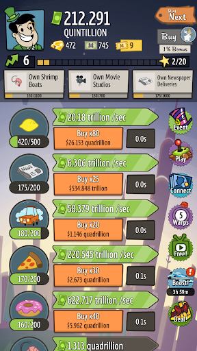 AdVenture Capitalist - Tangkapan Layar 8