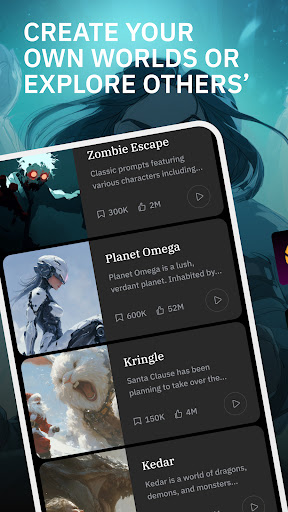 AI Dungeon: RPG & Story Maker - Tangkapan Layar 3