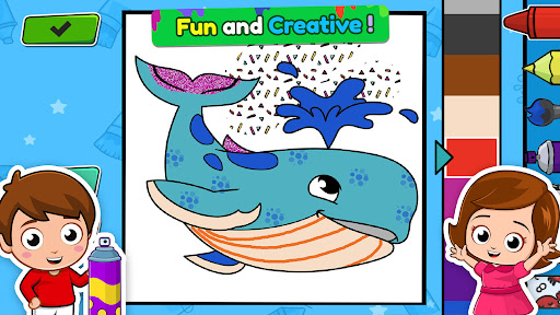 Animal Coloring Book for Kids - Tangkapan Layar 4