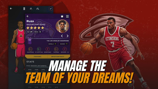 Astonishing Basketball Manager - Tangkapan Layar 3