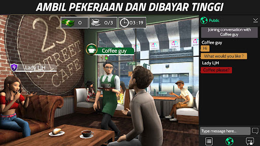 Avakin Life - Dunia Virtual 3D - Tangkapan Layar 1