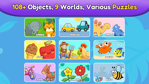 Baby Puzzle Games for Toddlers - Tangkapan Layar 5
