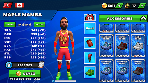 Basketball Slam MyTEAM - Tangkapan Layar 3