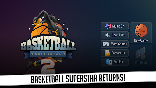Basketball Superstar 2 - Tangkapan Layar 1