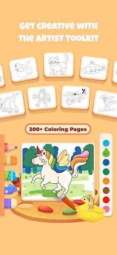 bekids Princess Coloring Book - Tangkapan Layar 3