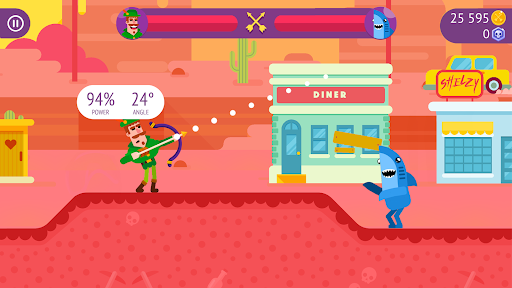 Bowmasters: Game Tembak - Tangkapan Layar 2