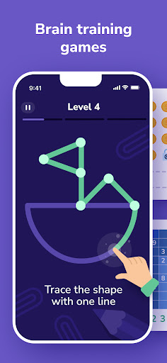 BrainSpot: Brain Training Game - Tangkapan Layar 1