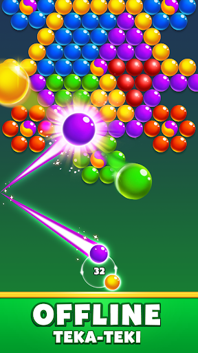 Bubble Shooter - Game Offline - Tangkapan Layar 2