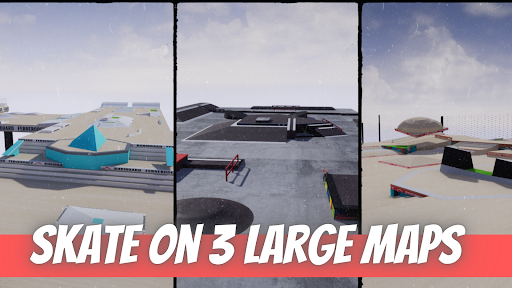 BuriBoard: skate simulator - Tangkapan Layar 1