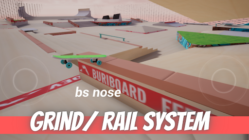 BuriBoard: skate simulator - Tangkapan Layar 2