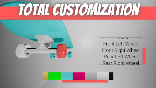 BuriBoard: skate simulator - Tangkapan Layar 4