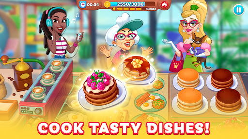Chef Friends: Cooking Game - Tangkapan Layar 1