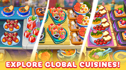 Chef Friends: Cooking Game - Tangkapan Layar 2