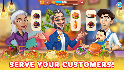 Chef Friends: Cooking Game - Tangkapan Layar 4