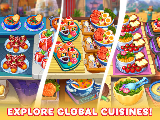 Chef Friends: Cooking Game - Tangkapan Layar 8