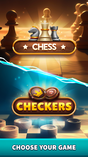Chess & Checkers Offline Game - Tangkapan Layar 1