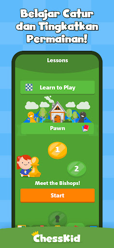 ChessKid - Catur untuk anak - Tangkapan Layar 1