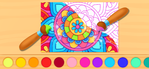 Coloring Book Paint Kids Games - Tangkapan Layar 4
