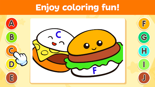 Coloring for Kids: By Number - Tangkapan Layar 3