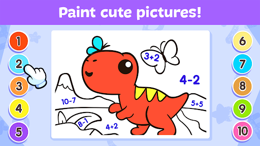 Coloring for Kids: By Number - Tangkapan Layar 4