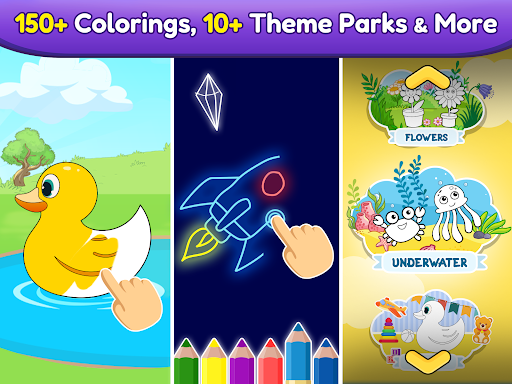Coloring games for kids: 2-5 y - Tangkapan Layar 1