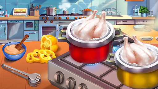 Cooking Big-Permainan Memasak - Tangkapan Layar 1