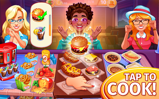 Cooking Craze: Restaurant Game - Tangkapan Layar 1