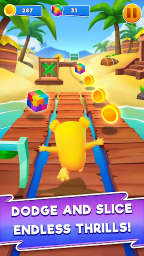 Crazy bob runner: endless run! - Tangkapan Layar 4