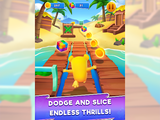 Crazy bob runner: endless run! - Tangkapan Layar 8