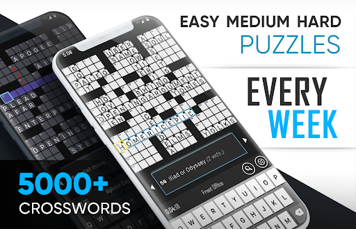 Crossword Puzzle Redstone - Tangkapan Layar 1