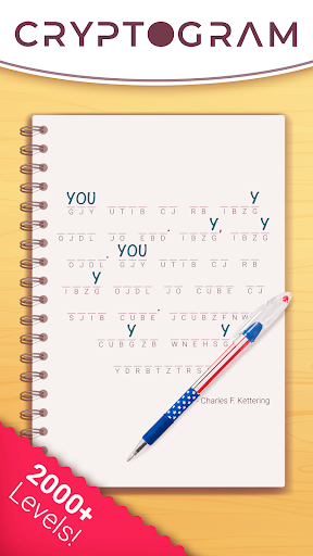 Cryptogram: Word Logic Puzzles - Tangkapan Layar 1