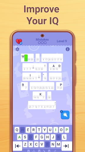 Cryptogram: Word Logic Puzzles - Tangkapan Layar 5