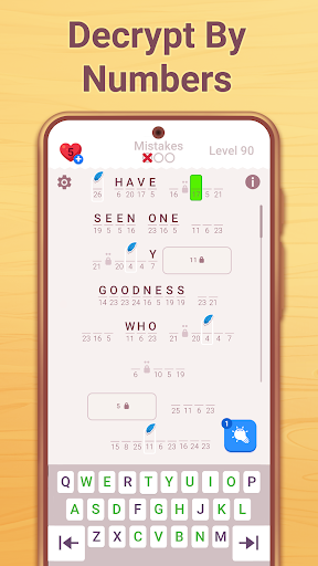 Cryptogram: Word Logic Puzzles - Tangkapan Layar 7