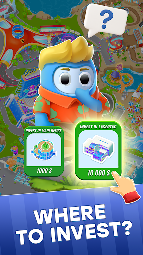 Diamond City: Idle Tycoon - Tangkapan Layar 3