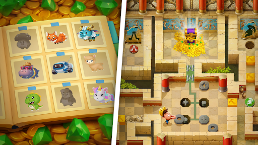 Diggy's Adventure: Puzzle Seru - Tangkapan Layar 4