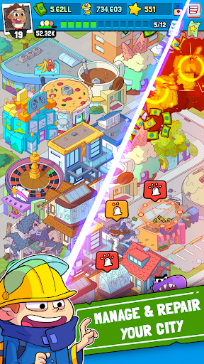 Disaster Town Tycoon - Tangkapan Layar 6
