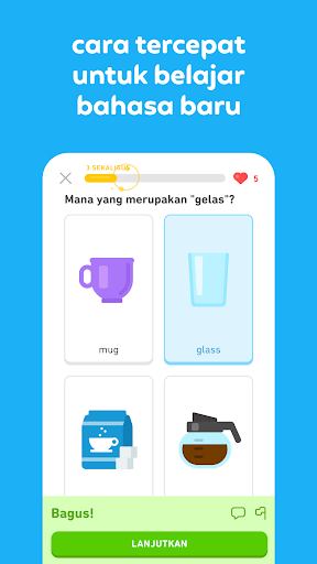 Duolingo - Bahasa & Catur - Tangkapan Layar 2