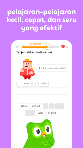Duolingo - Bahasa & Catur - Tangkapan Layar 3