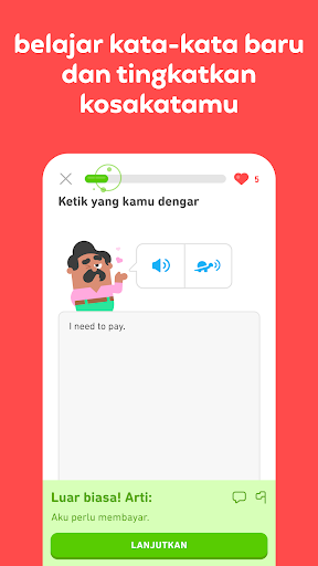 Duolingo - Bahasa & Catur - Tangkapan Layar 5