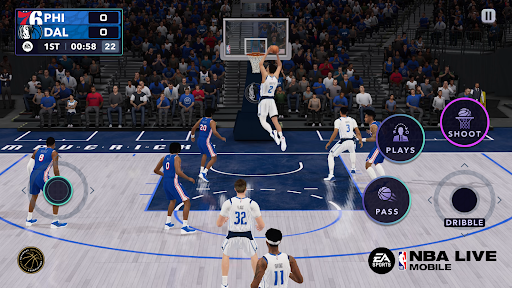 EA SPORTS™ NBA LIVE Mobile 10.01.02 - Tangkapan Layar 1