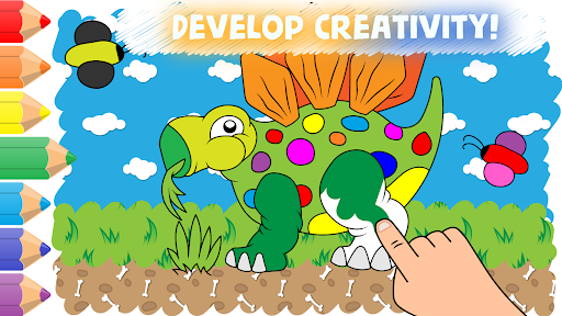 Easy coloring pages for kids - Tangkapan Layar 6