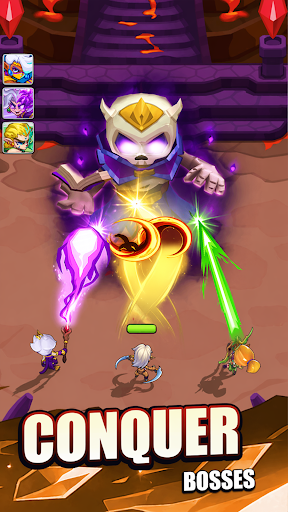 Epic Trio: Roguelike Clash - Tangkapan Layar 4