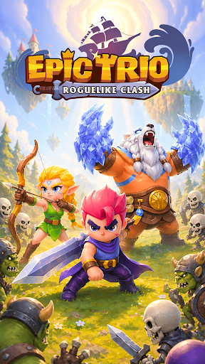 Epic Trio: Roguelike Clash - Tangkapan Layar 7
