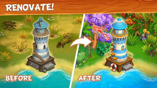 Farm Paradise: Game Fun Island - Tangkapan Layar 6
