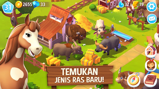 FarmVille 3 - Hewan Pertanian - Tangkapan Layar 7