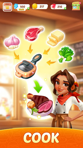 Flambé®: Merge & Cook - Tangkapan Layar 2