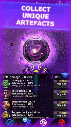 Galaxy Clicker: Idle Spaсe War - Tangkapan Layar 4