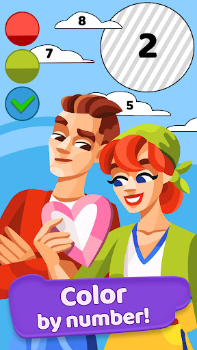 Gallery: Color by number game - Tangkapan Layar 2