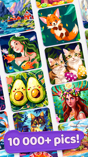 Gallery: Color by number game - Tangkapan Layar 4