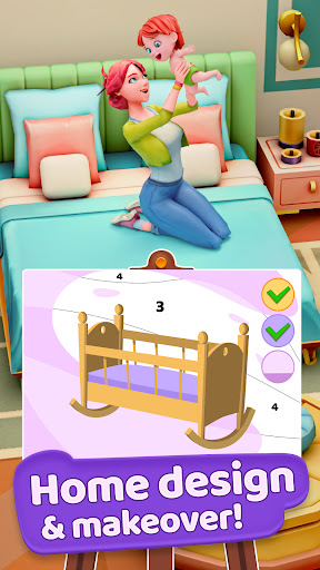 Gallery: Color by number game - Tangkapan Layar 5